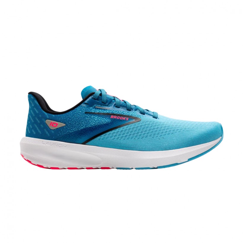 Brooks lance 10 baskets bleu rose