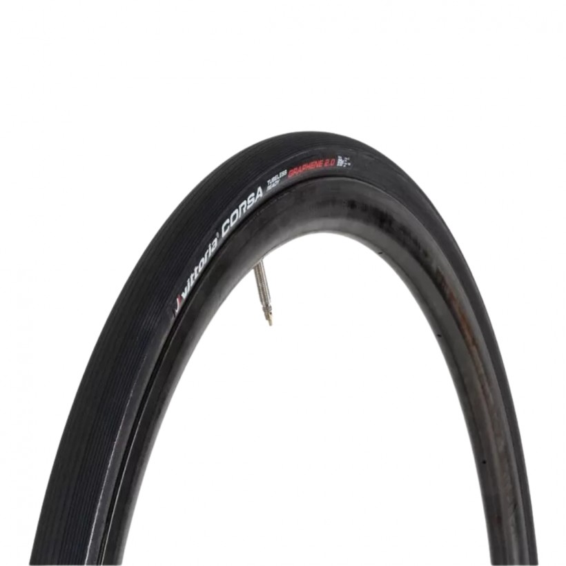 Vittoria Corsa Tlr 700x25c G2 Black Tire