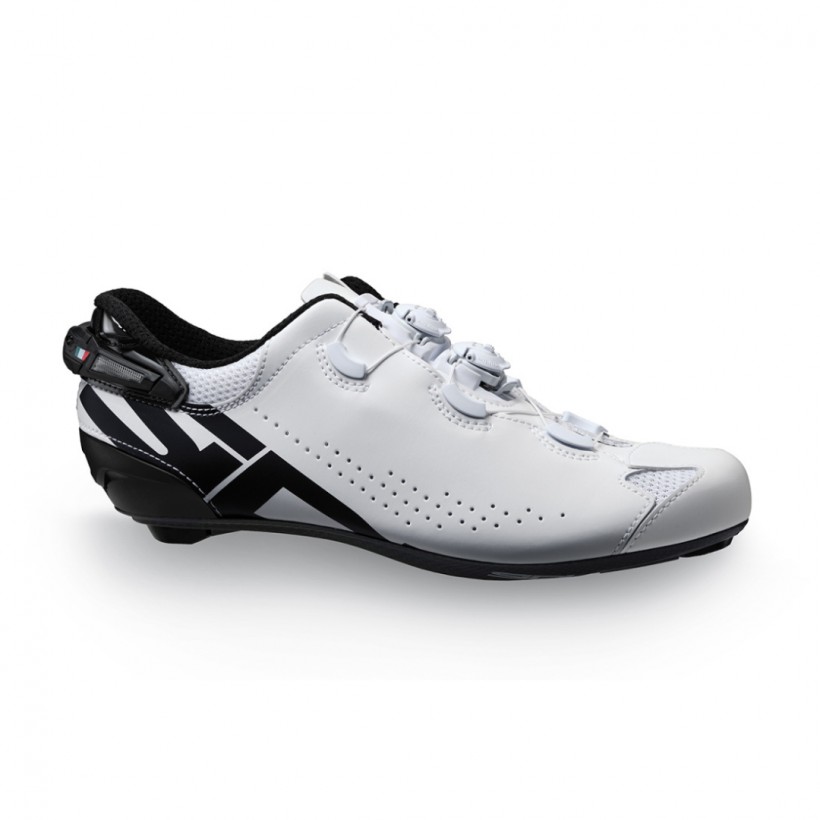 Sidi Shot 2S White Black Shoes