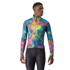 Castelli Perfetto LTD RoS 2 Jacket Blue Yellow Pink