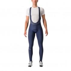 Castelli Entrata Long Bib Shorts Blue