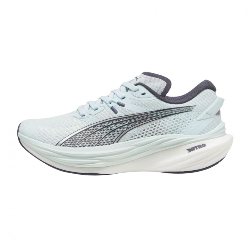 Puma Deviate Nitro 3 Shoes Grey White AW24 Women's