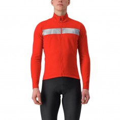 Castelli Raddoppia 3 Jacket Red Gray