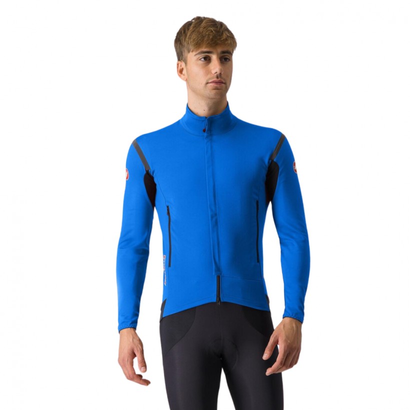 Castelli Perfetto RoS 2 Jacke Blau Schwarz