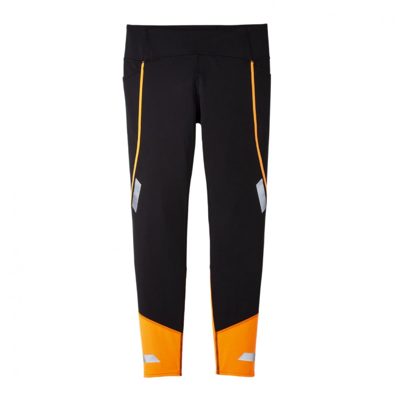 Brooks Run Visible Tight 2.0 Black Orange Women's Leggings