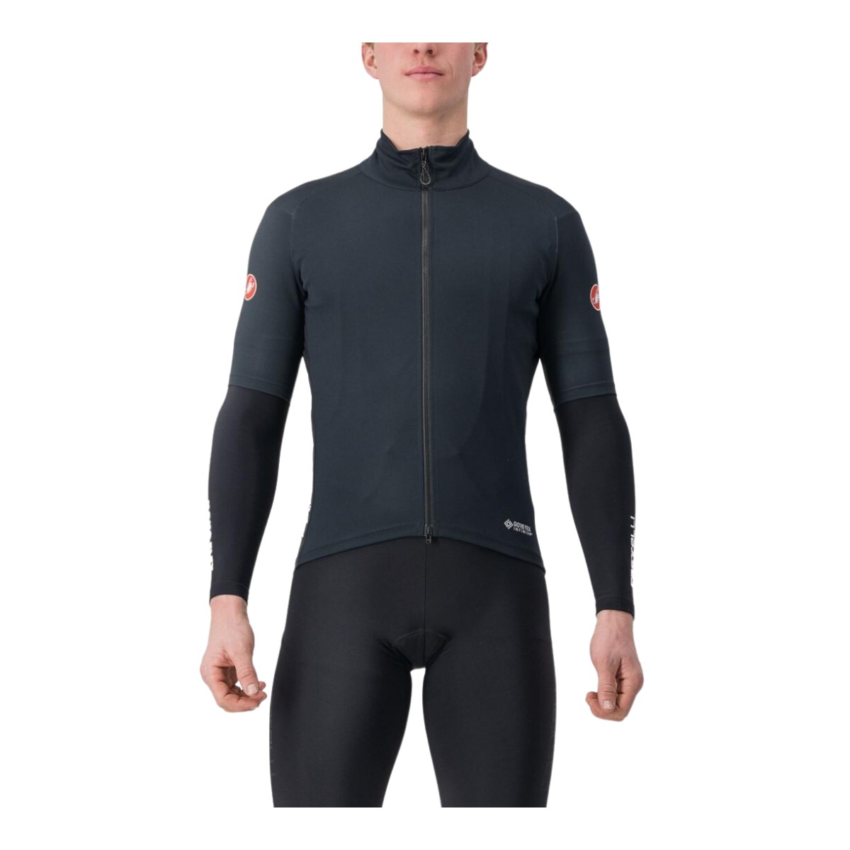 Castelli Perfetto RoS 2 Wind Langarmtrikot blau schwarz, Größe M