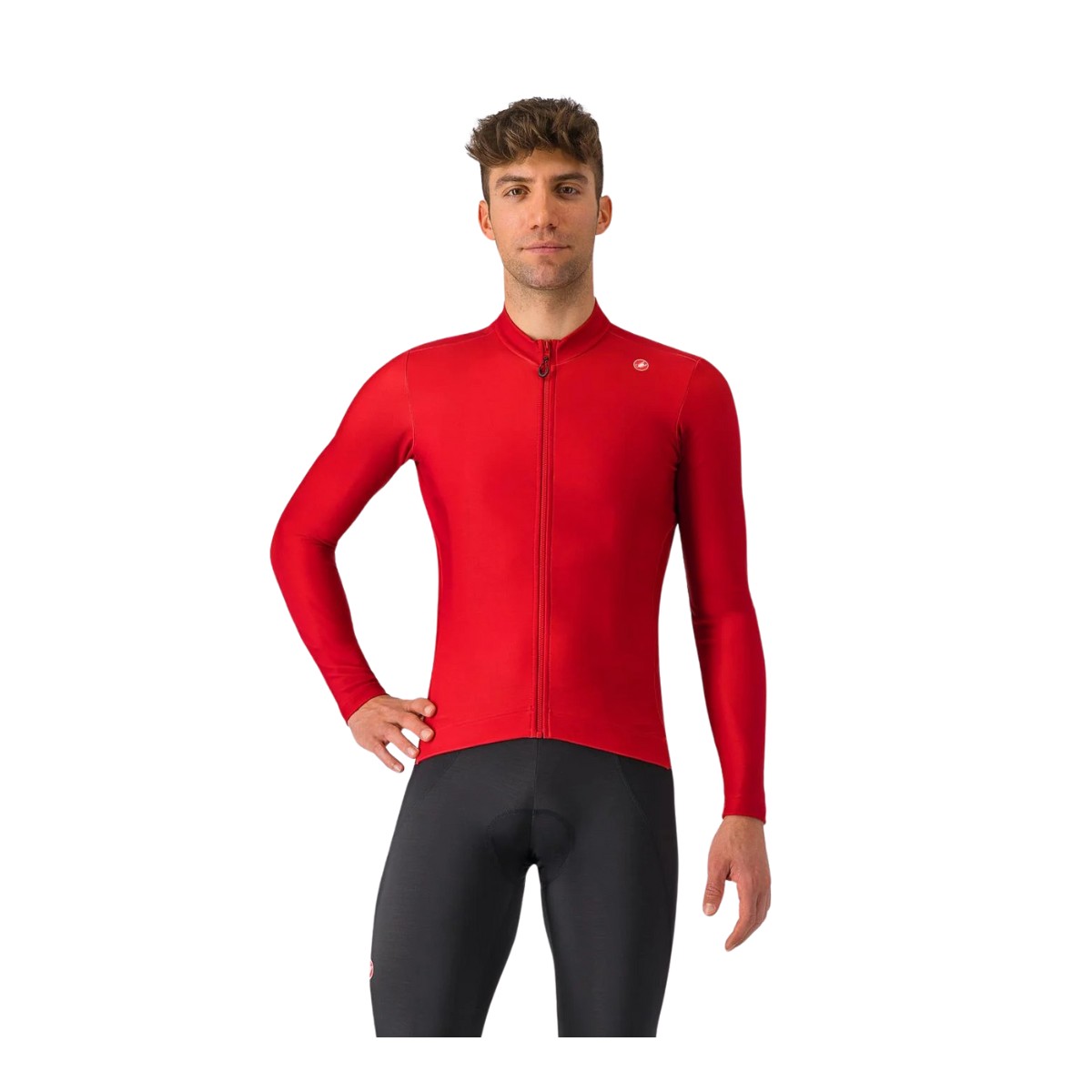 Castelli Espresso Thermo-Rottrikot, Größe M