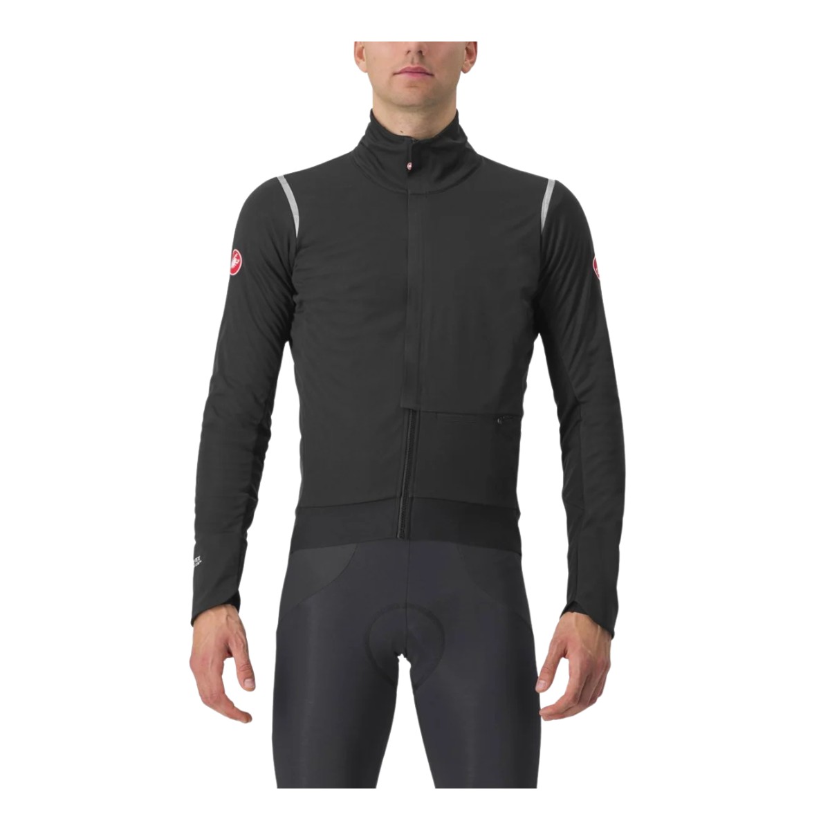 Castelli Alpha Doppio RoS Jacke Schwarz Grau, Größe M