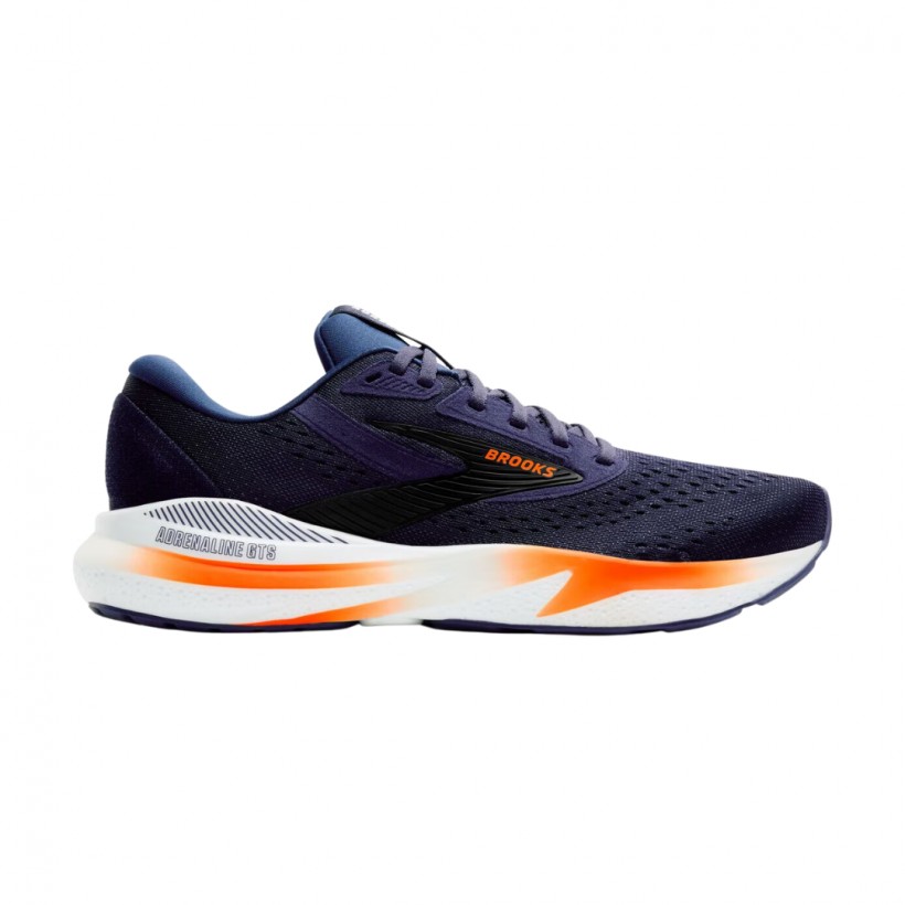 Baskets Brooks Adrenaline GTS 24 bleu orange SS25