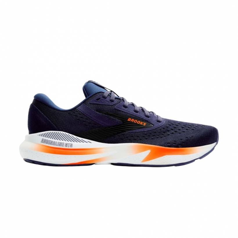 Trampki Brooks Adrenaline GTS 24 Niebiesko-Pomarańczowe SS25