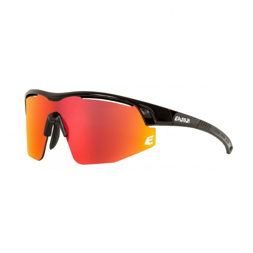 Eassun Sprint Glasses Cat.3 Black Red Lens