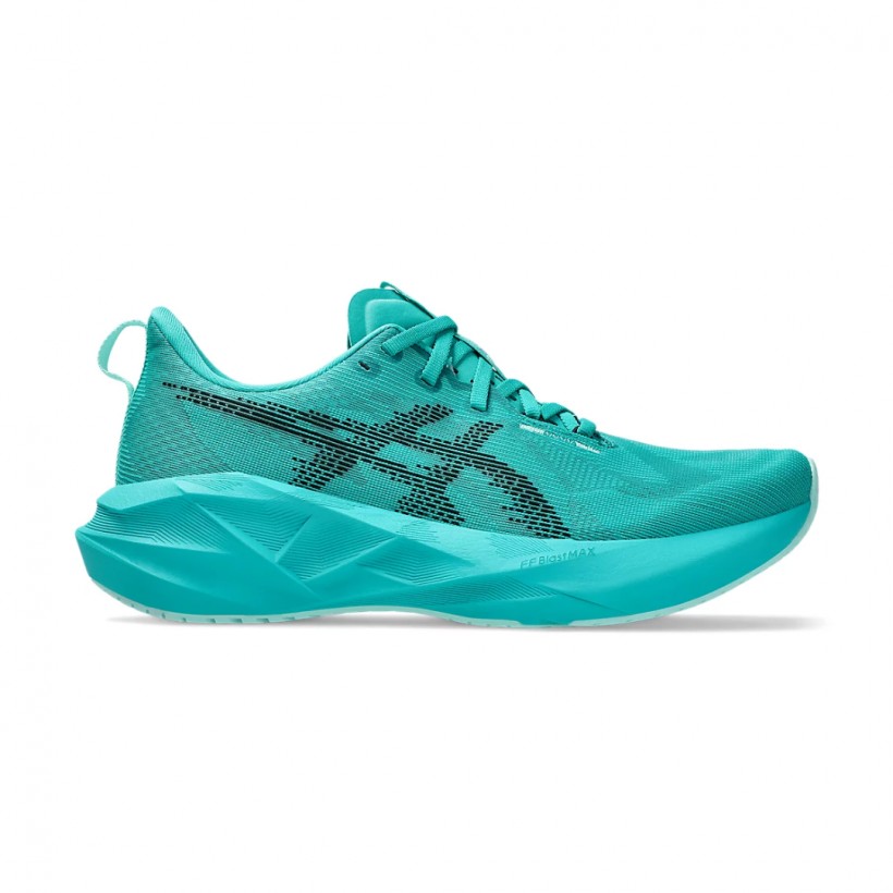 Tênis Asics Novablast 5 Verde Preto SS25