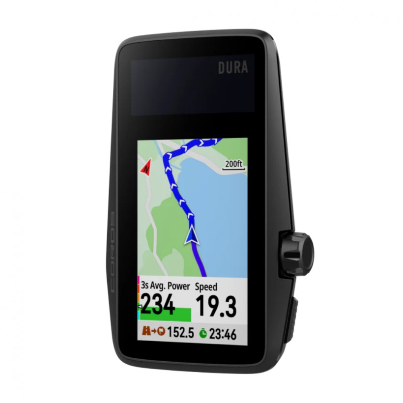 Coros Dura GPS Solar Cycle Computer Black