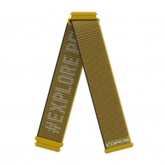 Coros Strap 22mm Yellow Nylon