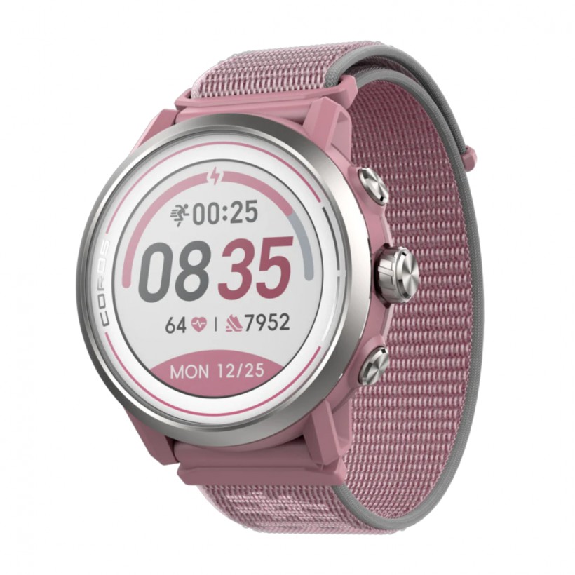 Coros Apex 2 GPS Watch Pink Nylon