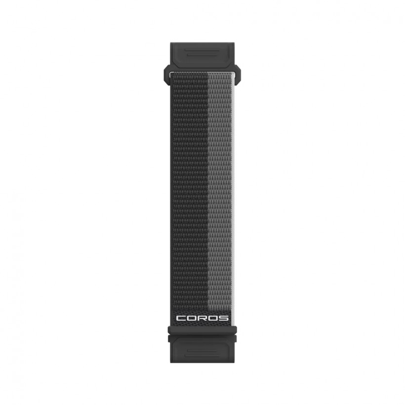 Coros Strap 26mm Black Nylon