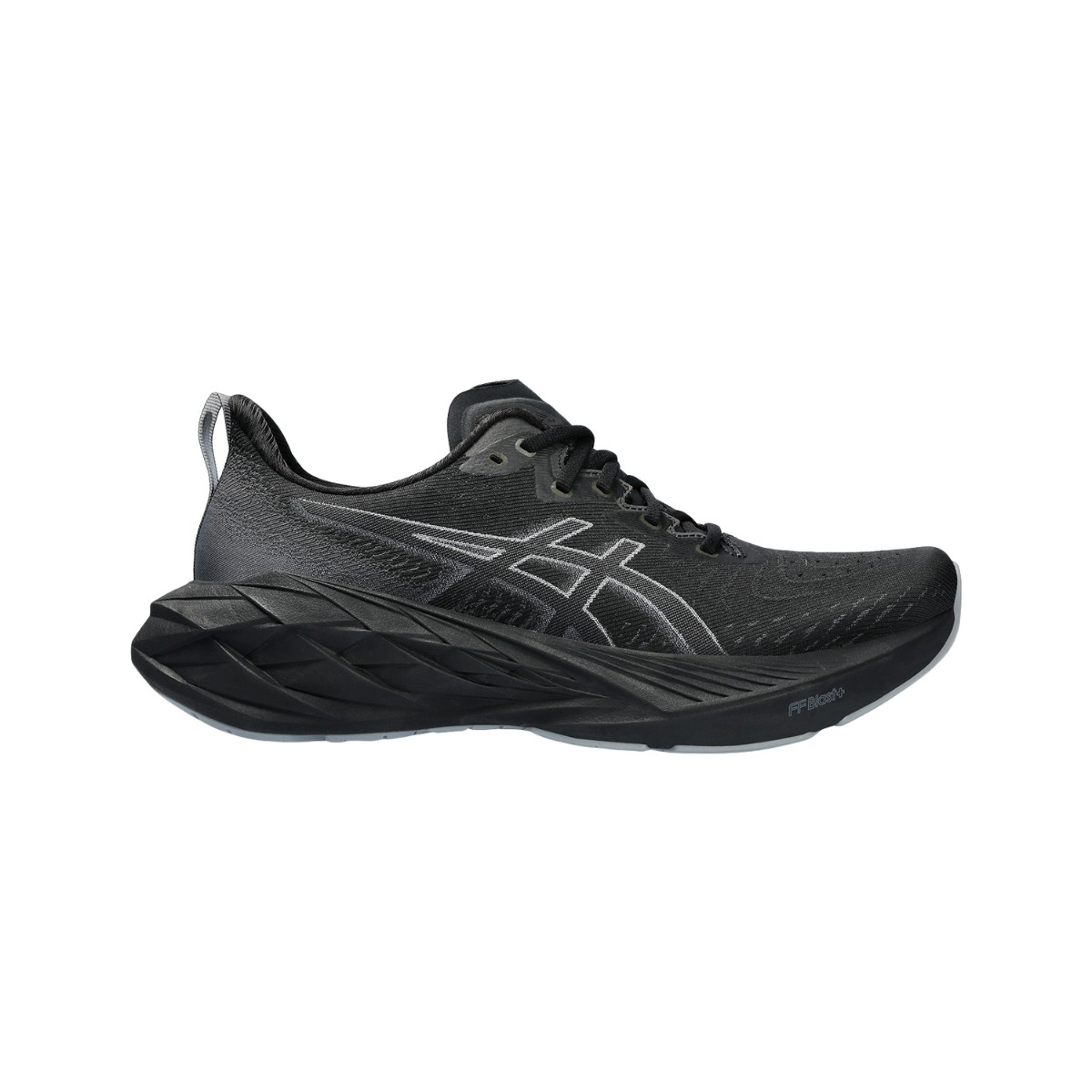 Asics Novablast 4 Schwarze Schuhe, Größe 44,5 - EUR