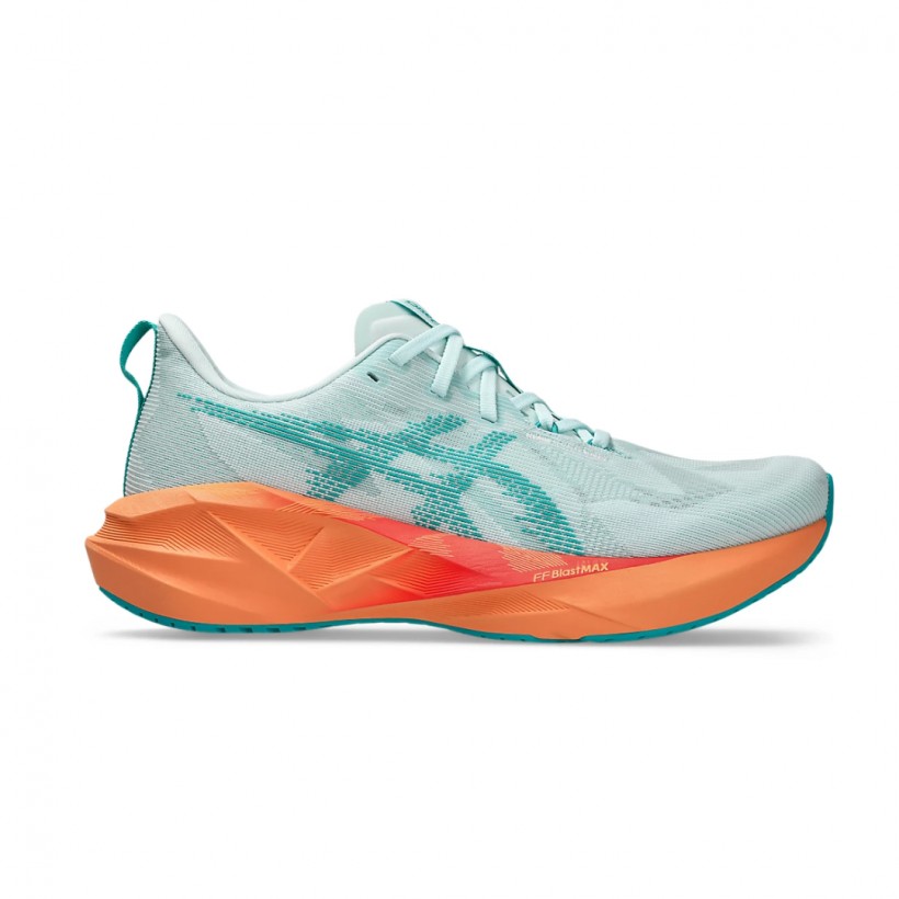 Asics Novablast 5 Green Orange SS25 Shoes