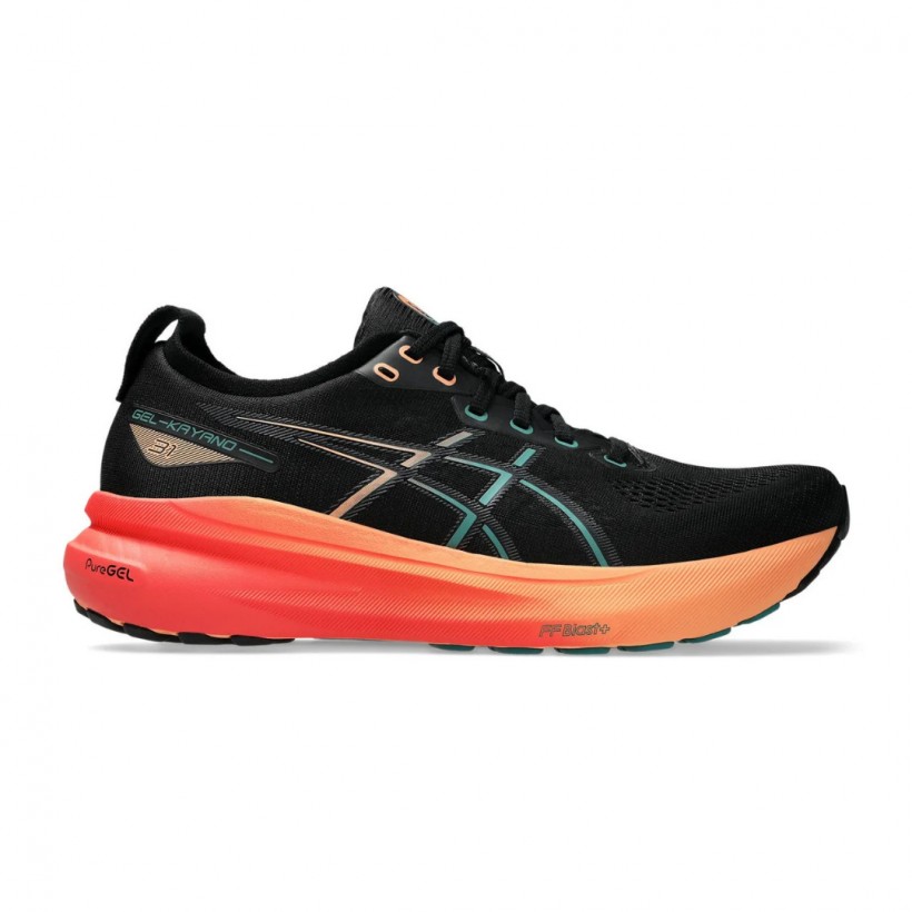 Asics Gel-Kayano 31 Black Orange Shoes SS25