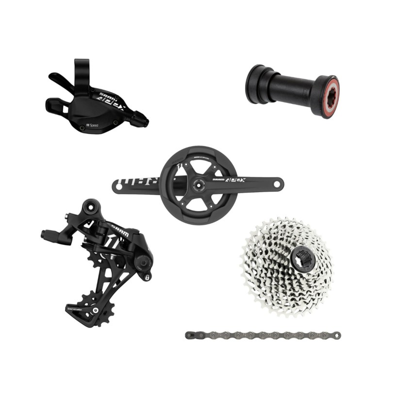 Groupe de Guidon Plat Sram Apex 1 - 1x11s