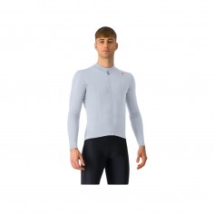 Castelli Espresso Thermal Jacket Blue