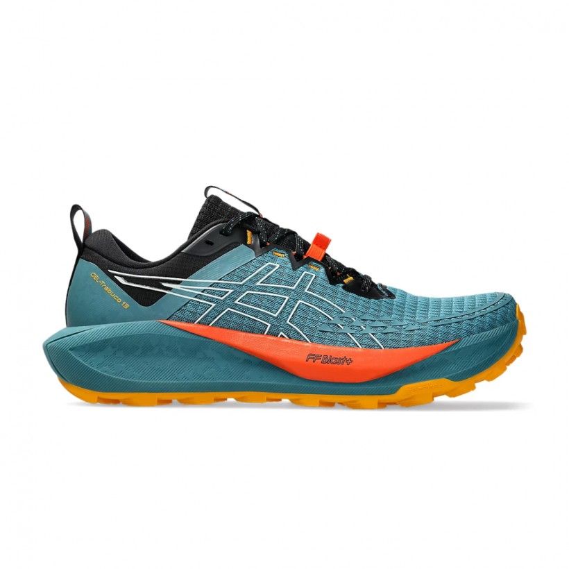 Asics Gel Trabuco 13 Blue Orange Shoes SS25