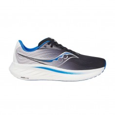 Saucony Ride 18 Black Blue SS25 Sneakers