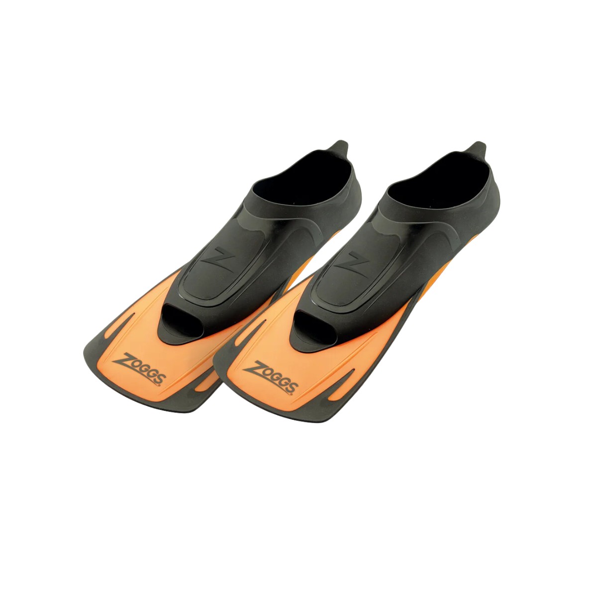 Zoggs Schwimmflosse Energy Fin Schwarz Orange, Größe 38 - EUR