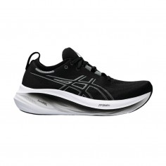 Asics Gel-Nimbus 26 Extra Wide Black Grey SS25 Sneakers