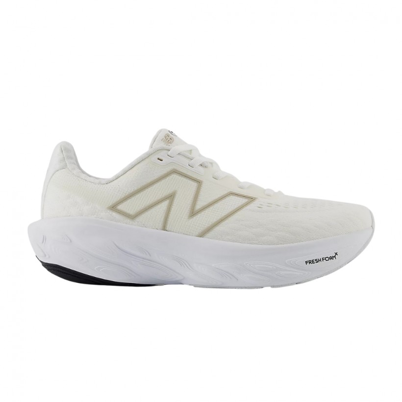 Chaussures New Balance Fresh Foam X 1080 v14 Beige Blanc SS25