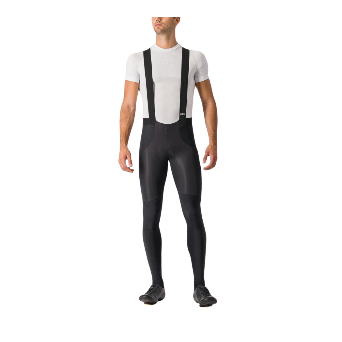 Castelli Sorpasso RoS Lange schwarze Trägerhose, Größe 2XL