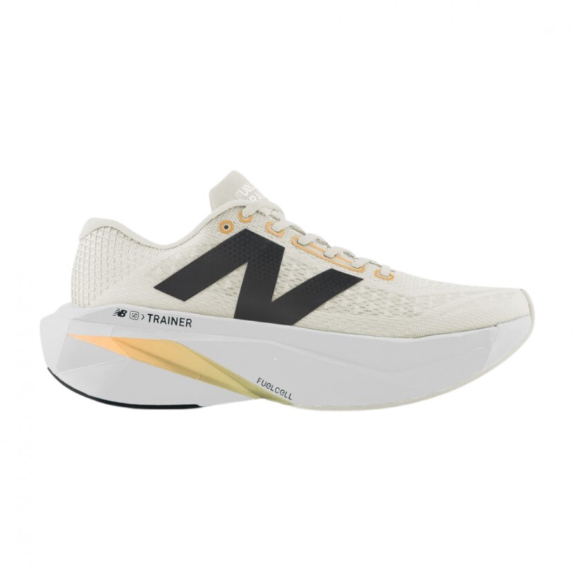 Buty New Balance FuelCell SuperComp Trainer v3 Biało-Beżowe SS25