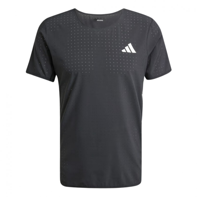 T-shirt do biegania Adidas Adizero w kolorze czarnym