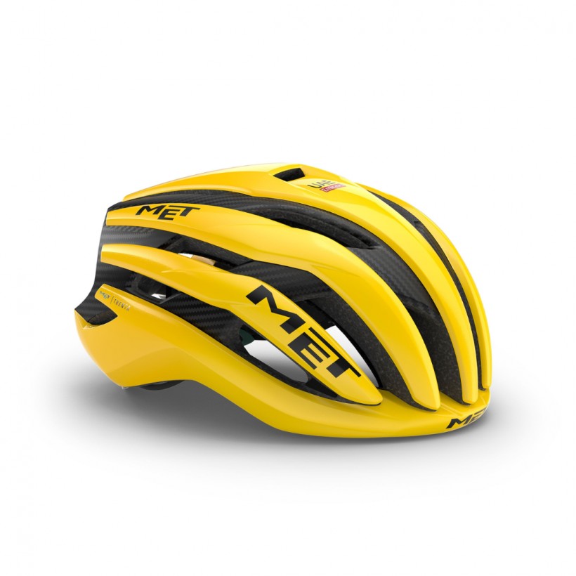 Casque Met Trenta 3K Carbon Mips édition maillot jaune