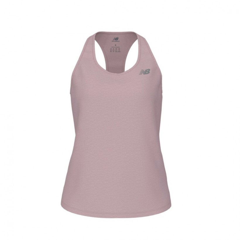 New Balance Athletics Sleeveless Pink Shirt Women