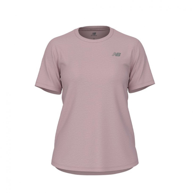 Camiseta New Balance Athletics Morado Mujer