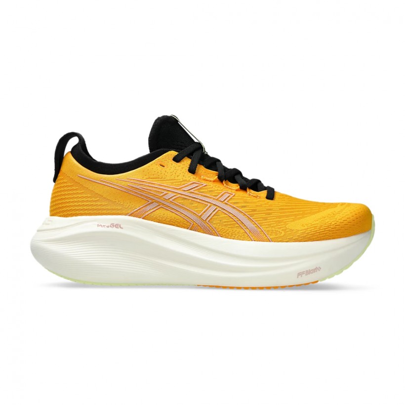 Asics Gel-Nimbus 27 Yellow Pink Shoes SS25