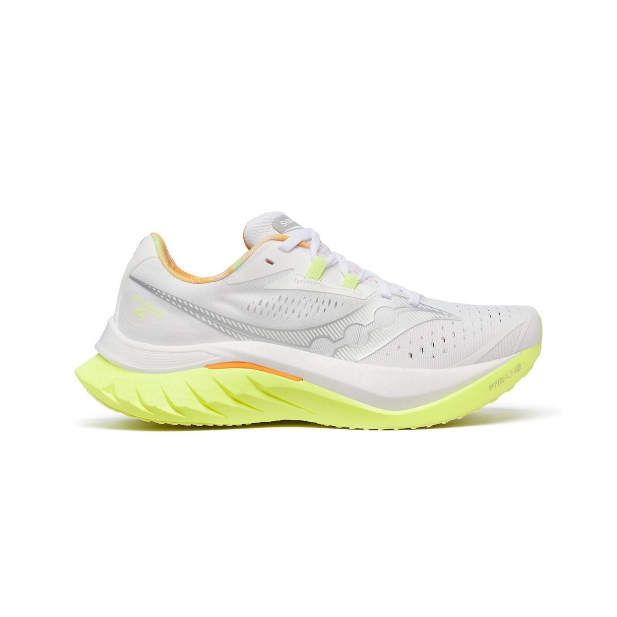 Saucony Endorphin Speed 4 Schuhe Weiß Gelb SS25 Damen, Größe 40 - EUR