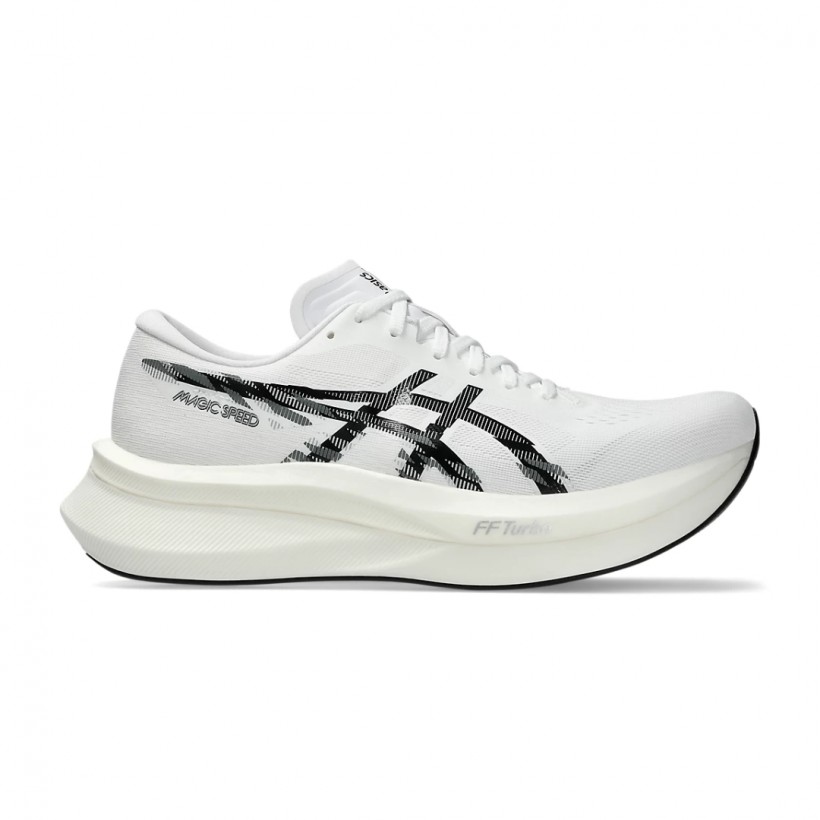 Asics Magic Speed 4 White Black SS25 Shoes