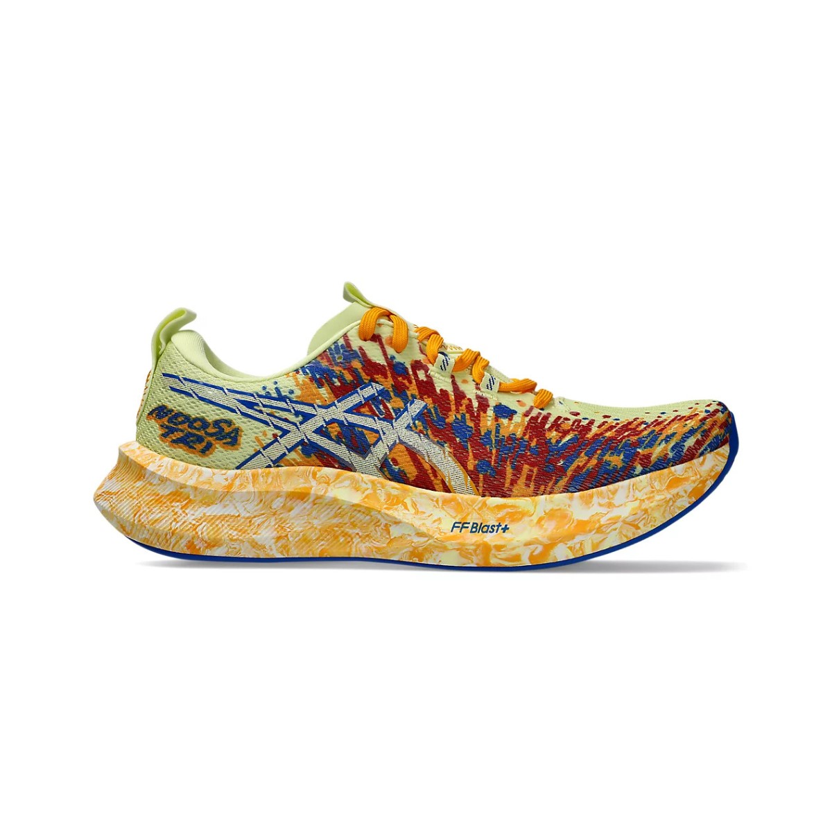 Asics Noosa TRI 16 Gelb Orange SS25 Laufschuhe, Größe 46 - EUR