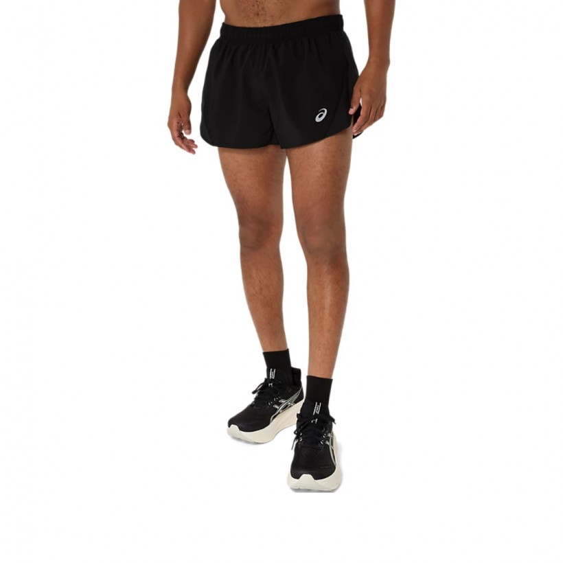 Asics Core Split Black Shorts