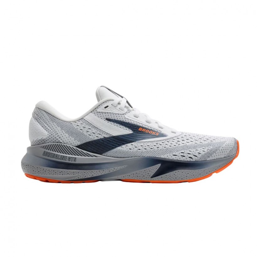 Brooks Adrenaline GTS 24 Grey Blue SS25 Shoes