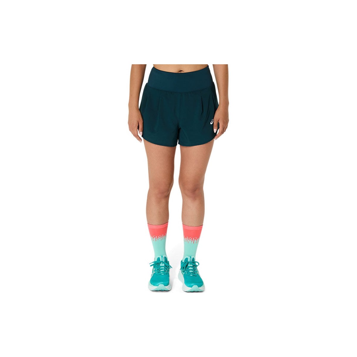 Asics Road 3,5IN Shorts Grün Damen, Größe S