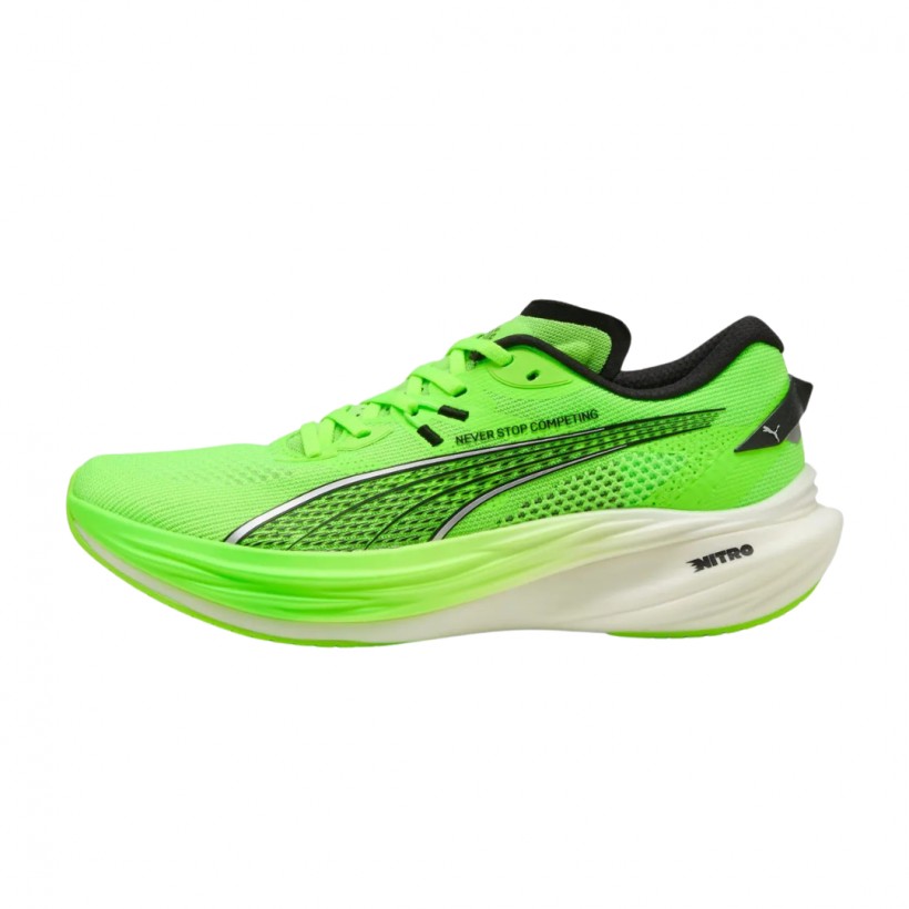 Puma Deviate Nitro 3 Hyrox Green SS25 Shoes