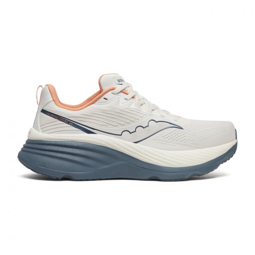 Saucony Hurricane 24 Vanilla Blue Shoes SS25