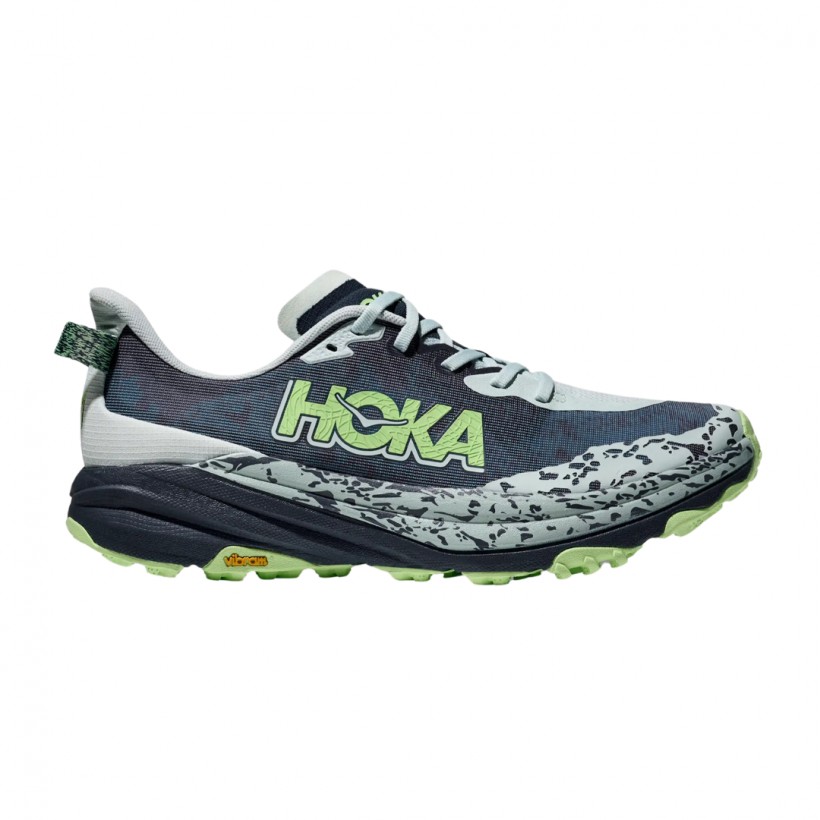 Hoka Speedgoat 6 Shoes Blue Green SS25