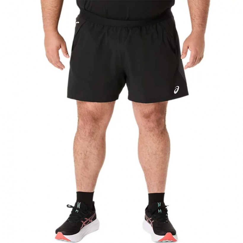 Asics Road 5in Black Shorts