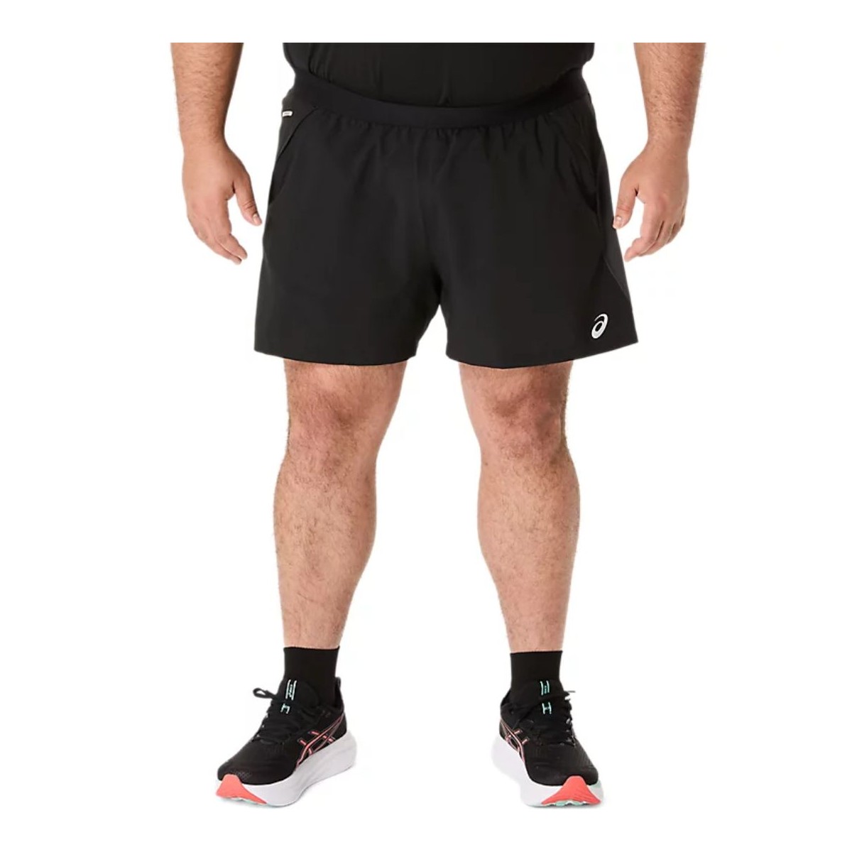 Asics Road 5in Shorts Schwarz, Größe M