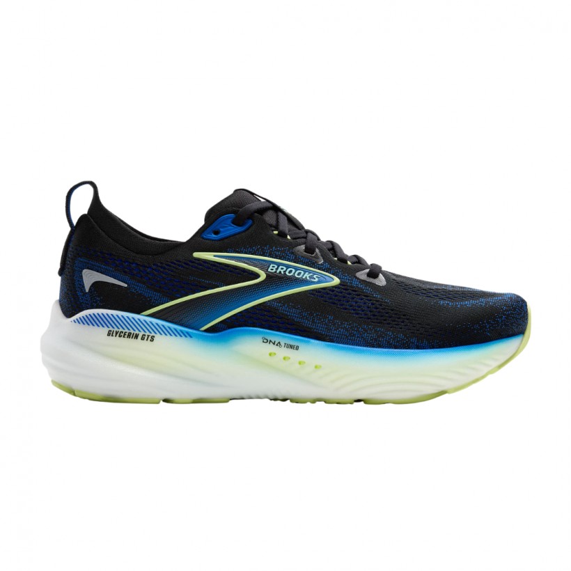 Brooks Glycerin GTS 22 Shoes Black Blue SS25