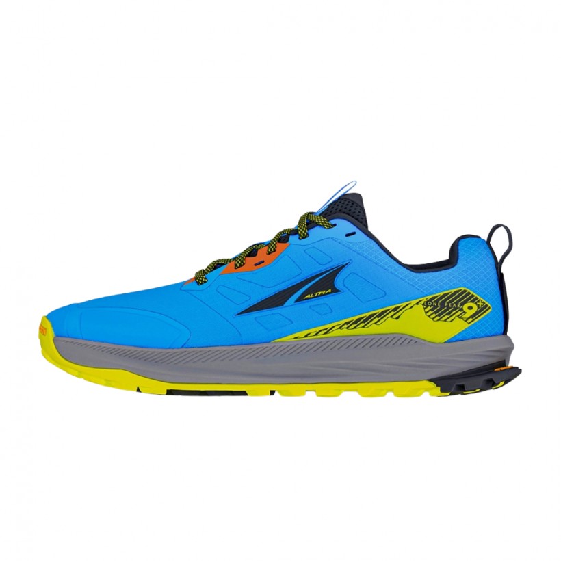 Altra Lone Peak 9+ Shoes Blue Yellow SS25